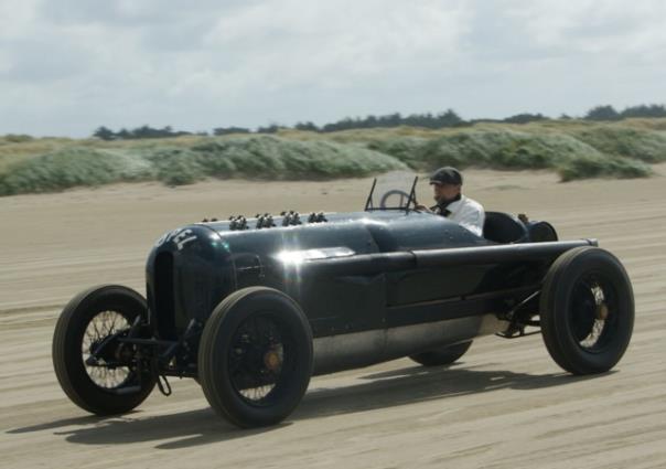 Opel 12,3-Liter Grand-Prix Rennwagen „Grünes Monster“ von 1913.  Foto: Auto-Medienportal.Net/Opel